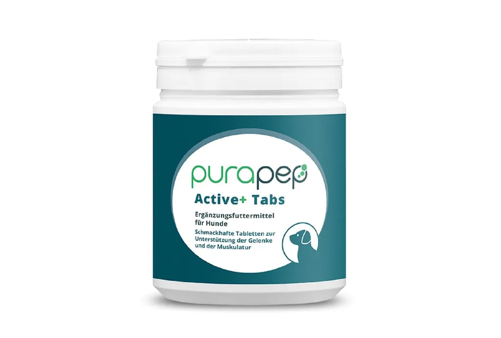  Purapep Active+ Tabs Für Aktive Hunde - Unterstützt Muskulatur Und Gelenke 300g