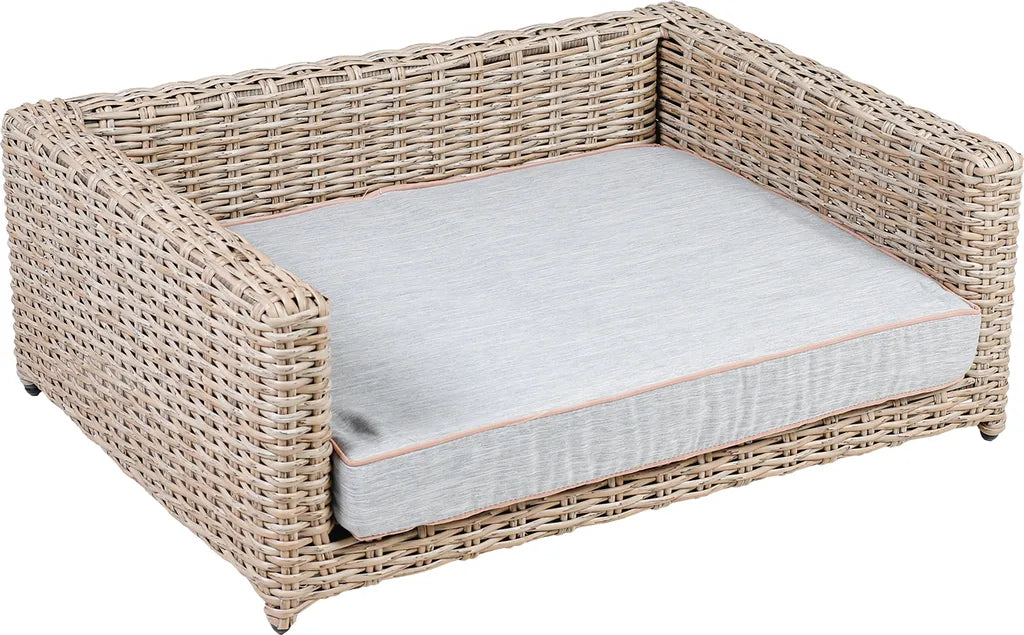  Greemotion Hunde-Sofa Größe M, Kinderstuhl, Outdoor, Katze (Tier) / Hund, Beige, Grau, Rechteckig, Einfarbig
