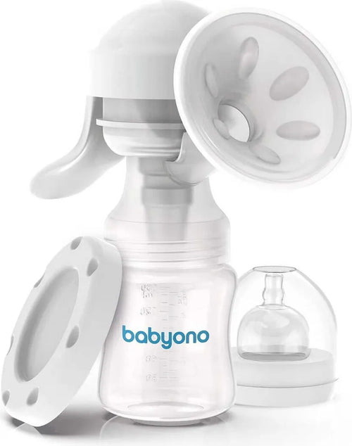  BabyOno Handmilchpumpe Manuelle Milchpumpe Anatomy
