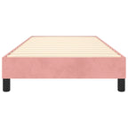  VidaXL Boxspringbett Rosa 90x200 Cm Samt