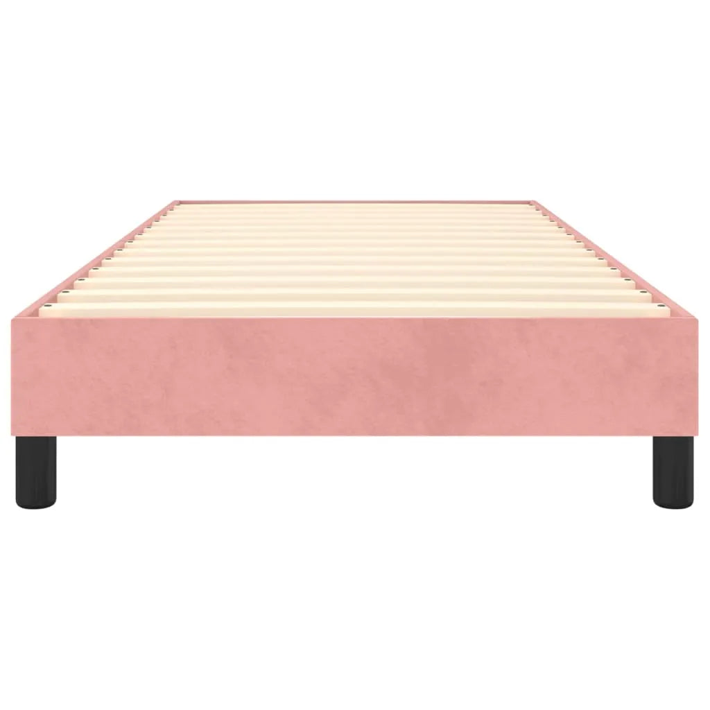  VidaXL Boxspringbett Rosa 90x200 Cm Samt