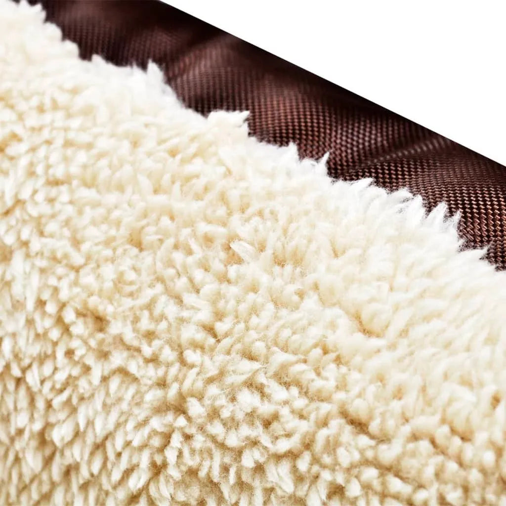  VidaXL Hundebett Braun Und Beige XXL