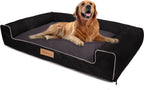  Hundebett XL Schwarz Hundesofa Hundeliege Hundekissen Hundekorb 100x65 Cm