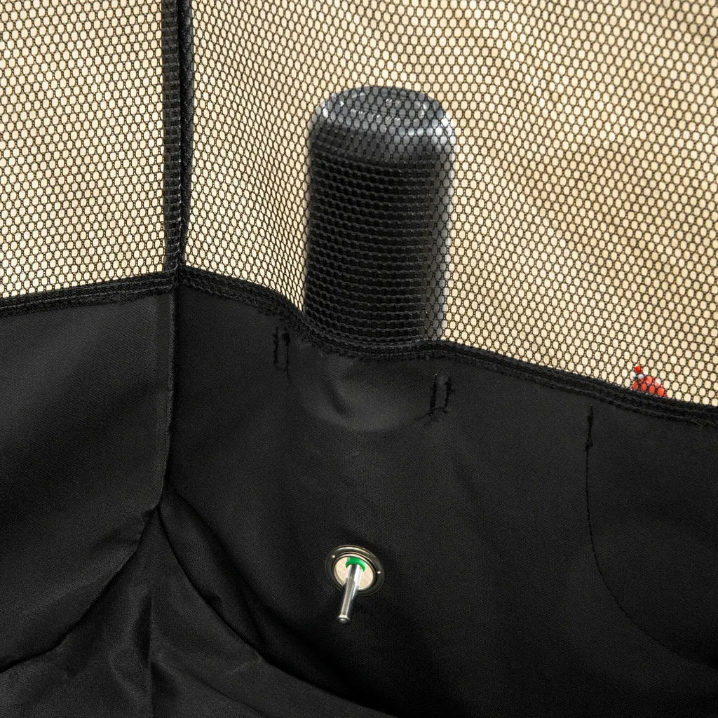  PawHut Welpenlaufstall Tierlaufstall Faltbarer Welpenauslauf Freigehege Laufstall Aus Oxfordstoff Für Kleine Hunde Und Katzen Wasserdicht Tragbar Cremeweiß+Schwarz 92 X 92 X 58 Cm