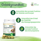  Gelenktabletten Für Hunde Mit Grünlippmuschel, Teufelskralle, MSM, Chondroitin, Glucosamin