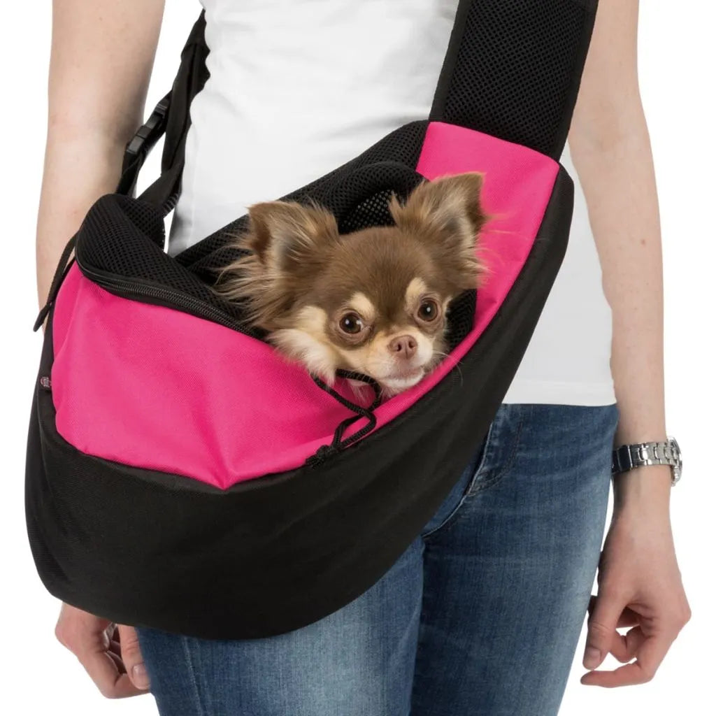  TRIXIE Haustier-Transporttasche Rosa Und Schwarz 28956