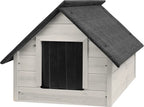 Hundehütte Holz Hundehütte Massiv Isolierte 82x69 Hersteller Weiß