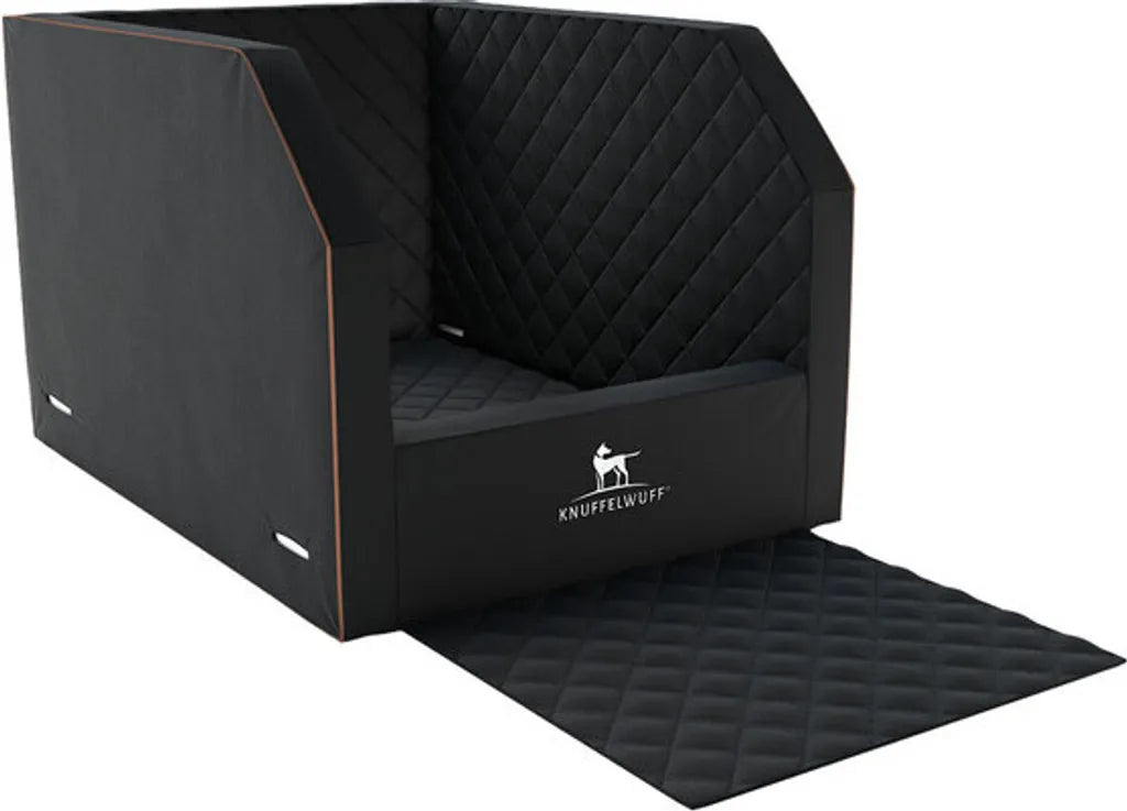  Knuffelwuff Auto KFZ Hunde Sitzschutz Cargo Für Den Rücksitz 60 X 78 X 50cm Schwarz