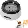  750ml Hunde Wassernapf Für Reisen, Abnehmbarer Auslaufsicherer, Spritzwassergeschützter Napf Für Hunde Und Katzen Unterwegs, Grau