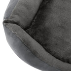  Juskys Hundebett Eila S – Hundekorb 50 X 37 X 15 Cm – Orthopädisches Hundekissen Waschbar & Flauschig - Haustierbett Für Kleine Hunde & Katzen In Grau