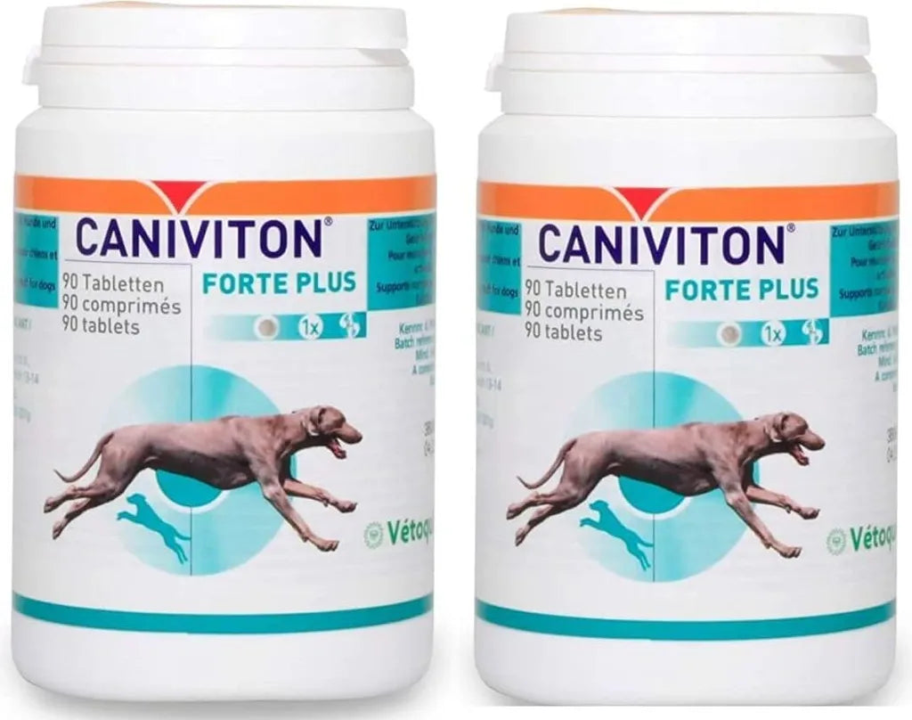  GroßhandelPL VETOQUINOL Caniviton Forte Plus – 2x90 Tabletten(180 Tabletten)