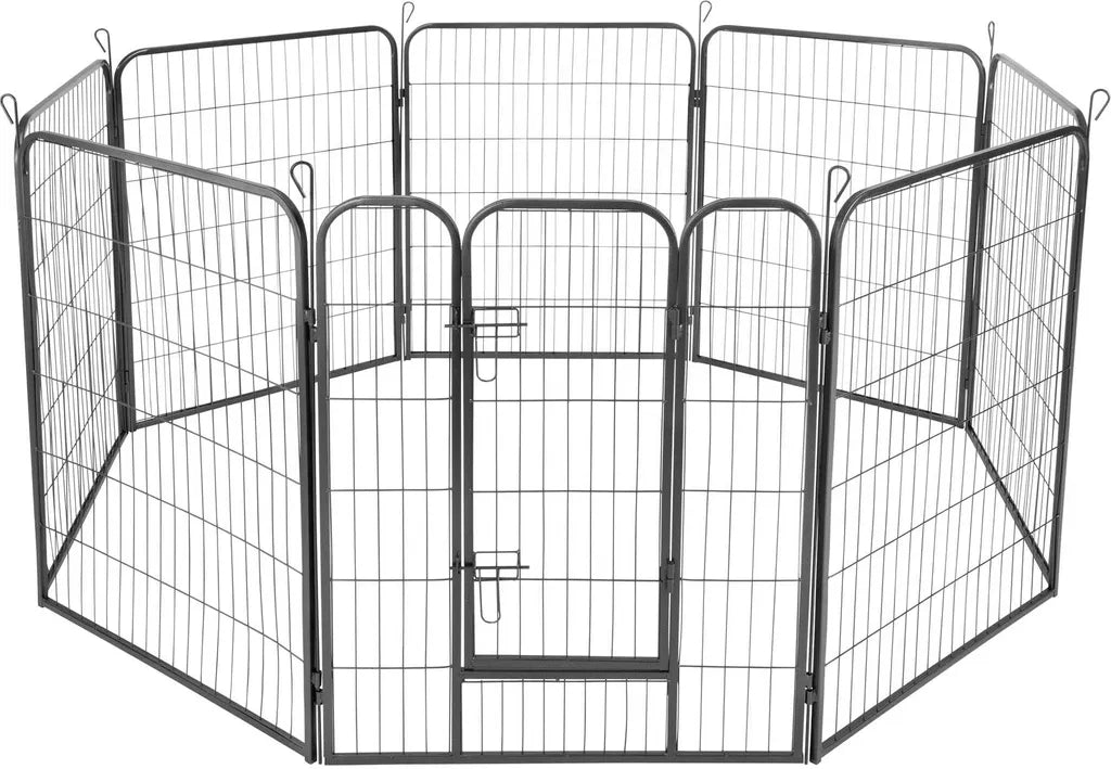  Tectake Welpenauslauf 8-eckig - 100 Cm