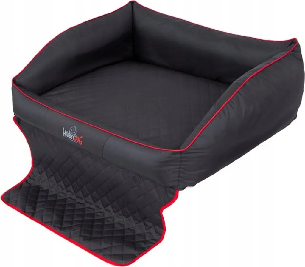  ROYAL TRUNK Hobbydog Das Lager/Bett, Die Couch Für Einen Hund Zum Kofferraum, R2 - 100 X 80 X 35 Cm, Schwarz