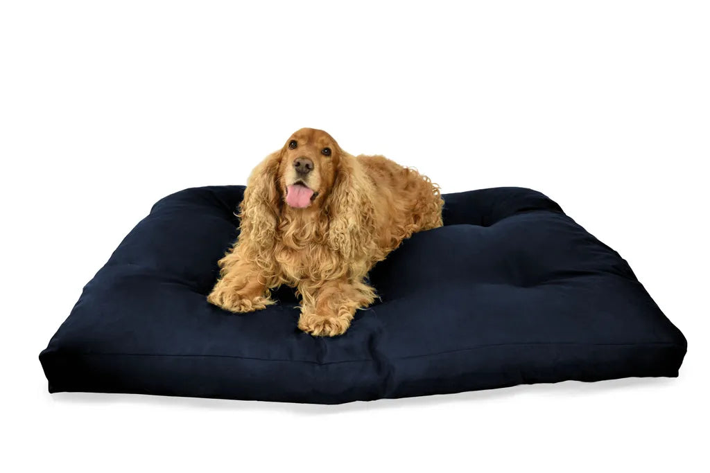  POKAR Hundebett Hundekissen XXL Große Hunde Hundekorb Hundesofa, Farbe:Blau, Size:L (91x68cm)