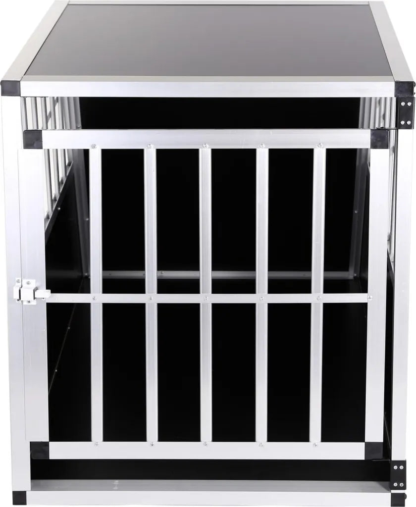  Zoomundo Hundetransportbox / Kofferraumbox Aus Aluminium - 1-Türig Premium