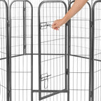  Tectake Welpenauslauf 8-eckig - 100 Cm