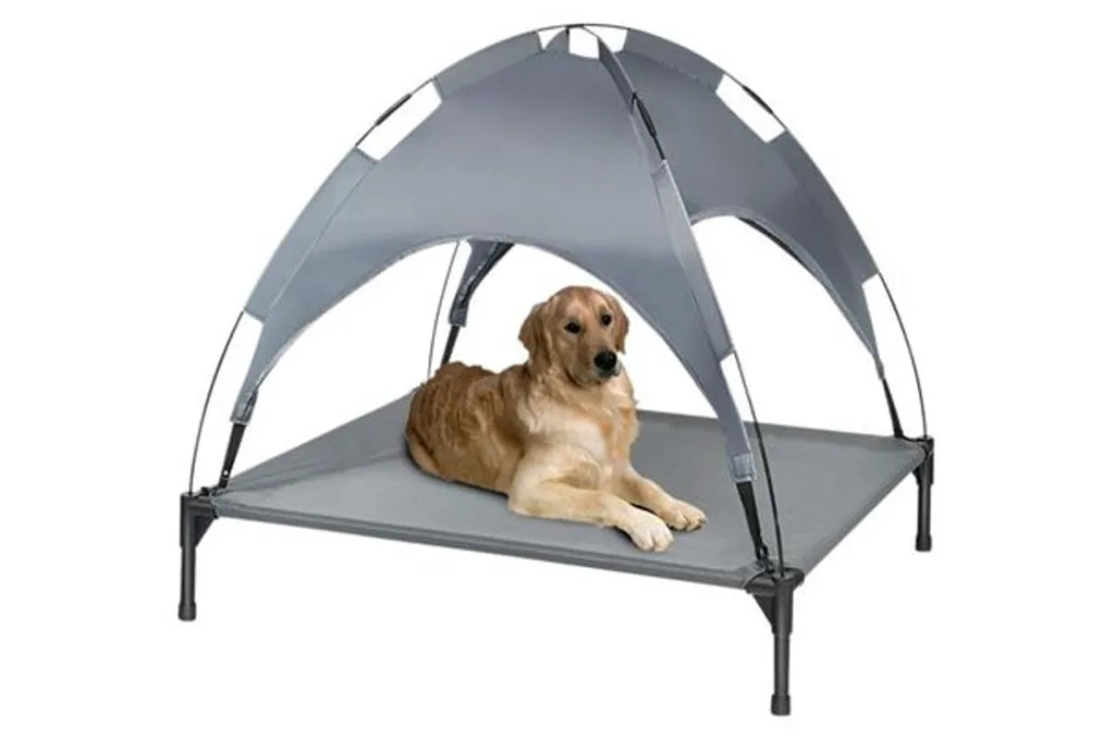  Hundeliege Mit Dach Hundebett Schlafplatz Outdoor Liege Hundematte Sonnenliege