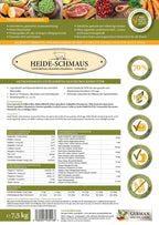  Bellfor Heide-Schmaus - Weidelamm & Wildkaninchenfleisch - Getreidefrei 7,5 Kg
