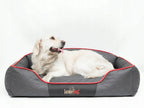  Haustierbett Katzenbett Hundematratze Hundekissen 110x85x30 Braun Beige Collie Cocker Spaniel Lowland Schäferhund Boxer German Schäferhund Labrador Pudel