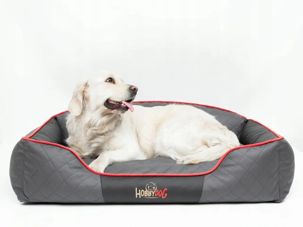  Haustierbett Katzenbett Hundematratze Hundekissen 110x85x30 Braun Beige Collie Cocker Spaniel Lowland Schäferhund Boxer German Schäferhund Labrador Pudel
