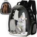 RUCKSACKTRANSPORTER FÜR CAT SPACE BACKPACK | Haustierträger Transparenter Rucksack Tragbare Hunde Und Katzen Outdoor-Tragetasche Atmungsaktives Kapsel-Design 180-Grad-Besichtigung Für Haustiere Reisen, Gehen