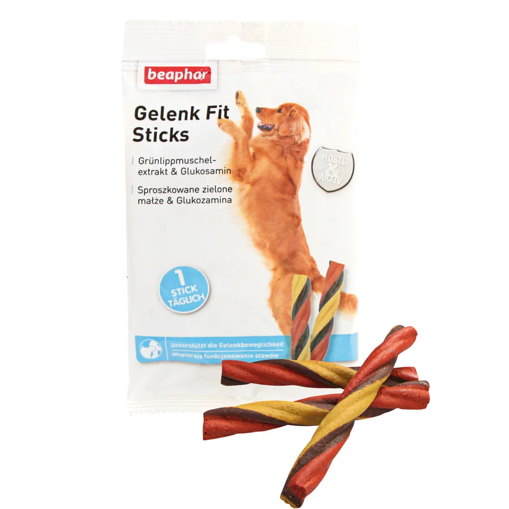  10x7Stück Beaphar Gelenkfit Sticks Unterstützen Die Gelenkbeweglichkeit Bei Hunden - Mit Grünlippenmuschelextrakt