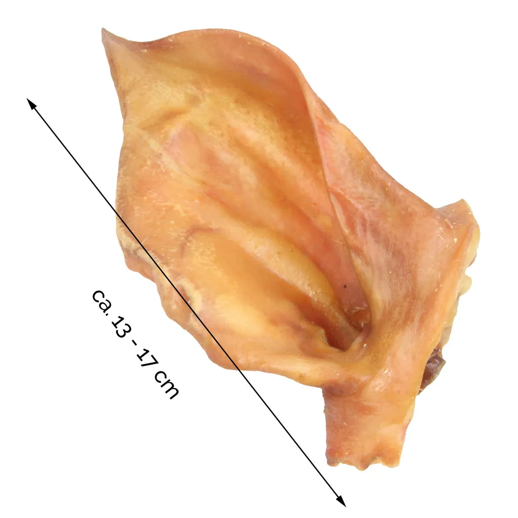  1kg Schecker - Schweineohren Premium - Deutsche Ware - Hundeohren