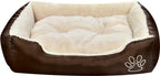  VidaXL Hundebett Braun Und Beige XXL