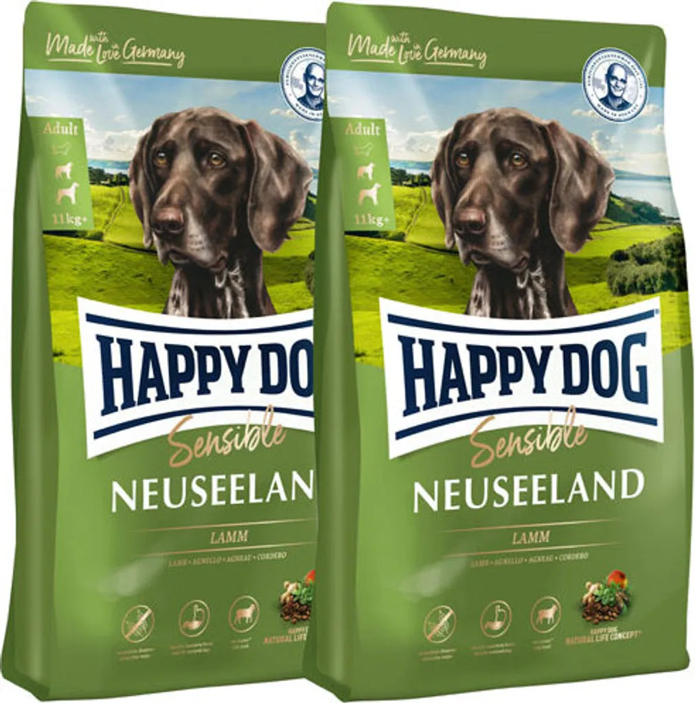  2 X 12,5 Kg Happy Dog Supreme Sensible Neuseeland