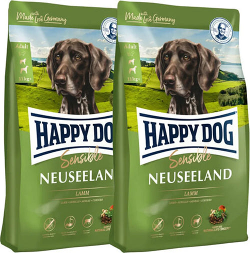  2 X 12,5 Kg Happy Dog Supreme Sensible Neuseeland