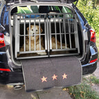  Doppelter Starrer Hundeträger Aluminiumkäfig 104x91x69cm Skaut XLHöhe (cm): 69, Breite (cm): 104, Tiefe (cm): 91, Zusammensetzung: ALUMINIUM, MDF, MELAMINE, Modelle: SKAUT XL
