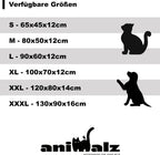  Hundebett Katzenbett Hundekorb Hundekissen Schlafplatz Tierbett Katzenorb Größe: Grau XXL - 120 X 80 X 14 Cm