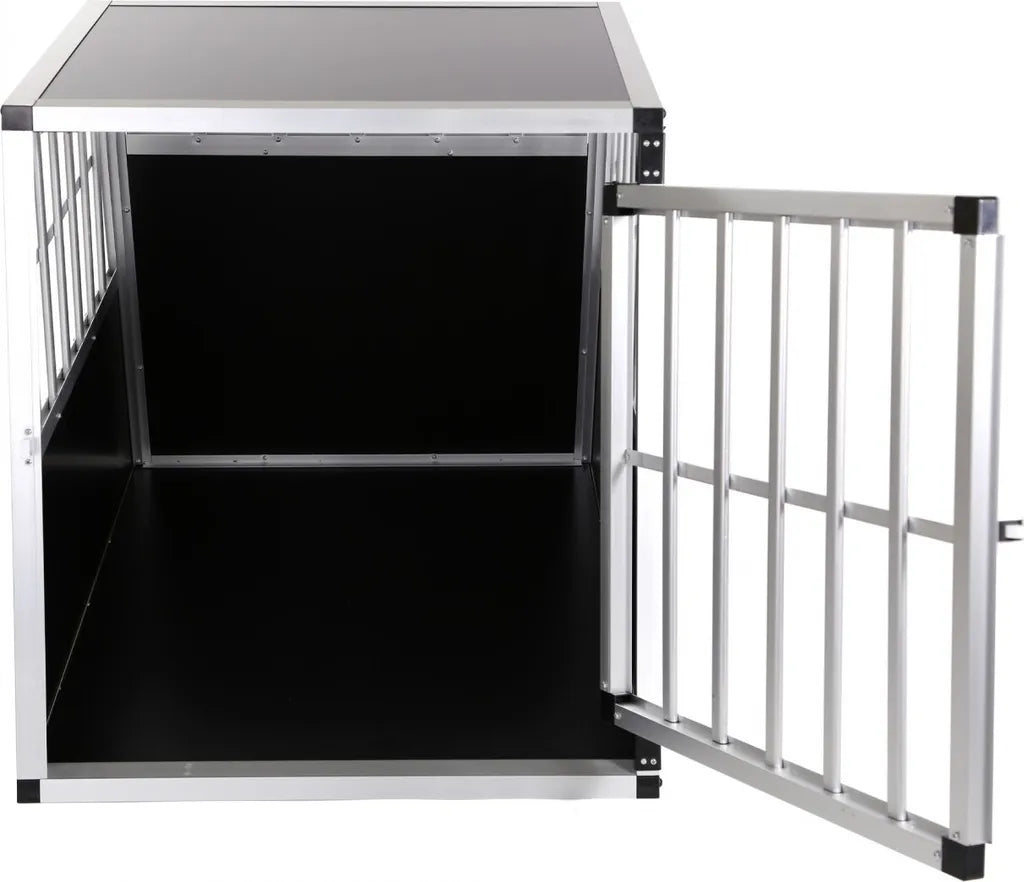  Zoomundo Hundetransportbox / Kofferraumbox Aus Aluminium - 1-Türig Premium