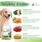  Gelenktabletten Für Hunde Mit Grünlippmuschel, Teufelskralle, MSM, Chondroitin, Glucosamin